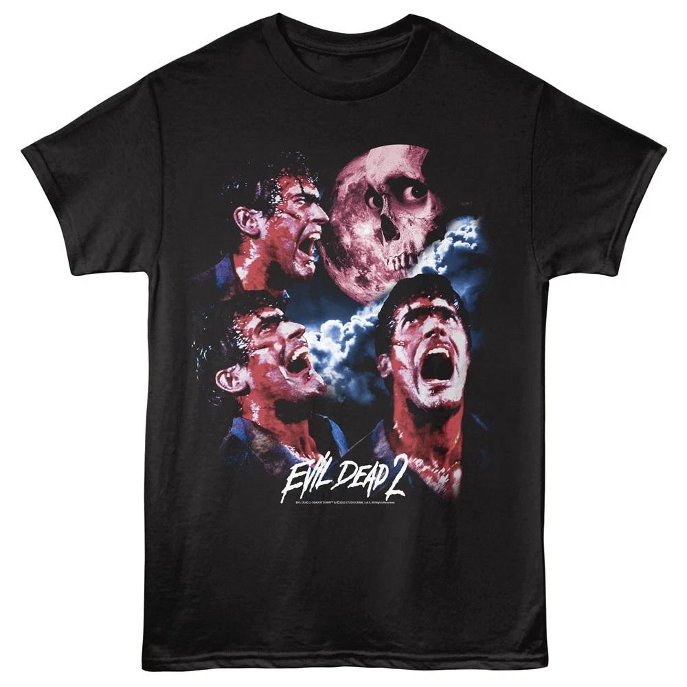 The Evil Dead 2 Movie Ash Williams Collage Men s T Shirt XL