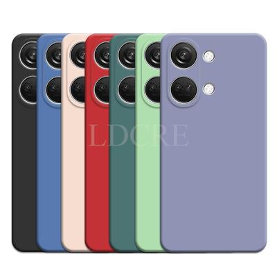 Pre Oneplus Nord 3 Puzdro Tekutý Silikón Coque Kryt Oneplus Nord 3 Kryt TPU Guma Ochranné Puzdro na Telefón Oneplus Nord 3 Kryt