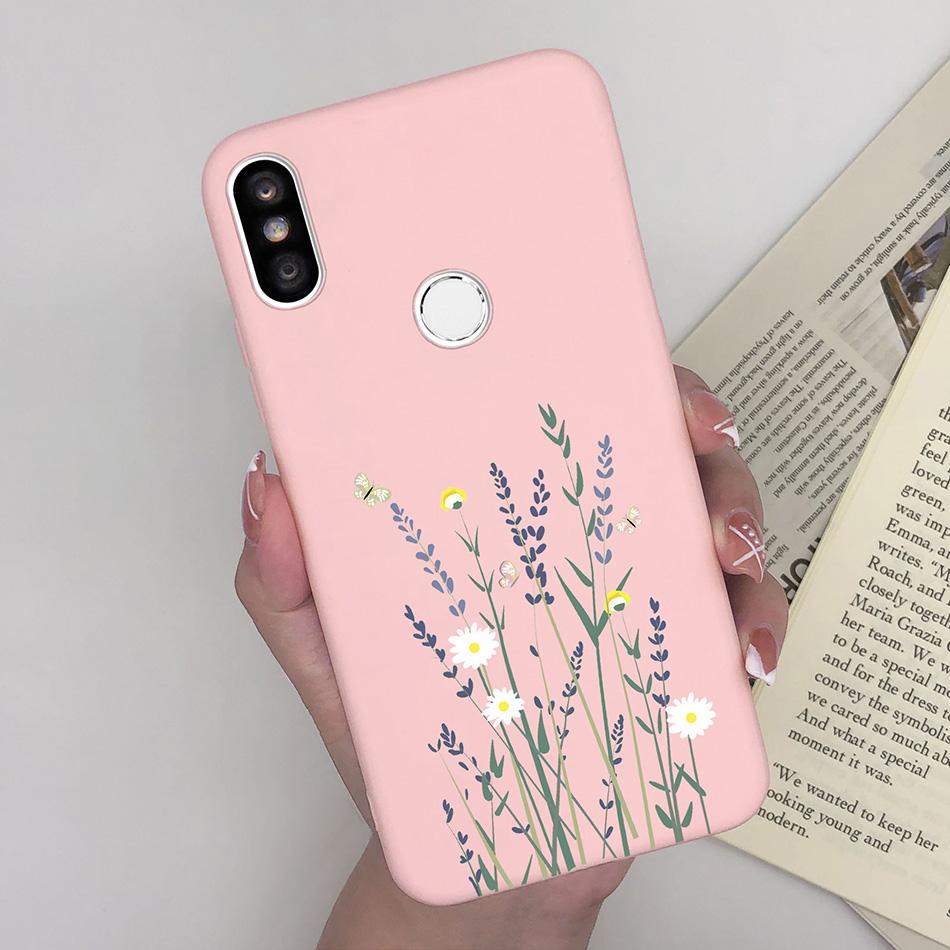 Case For Xiaomi Redmi S2 Y2 Cover Soft Matte Cute Pattern Silicone TPU Phone Case for Xiaomi RedmiS2 S 2 Y 2 Cases Back Cover