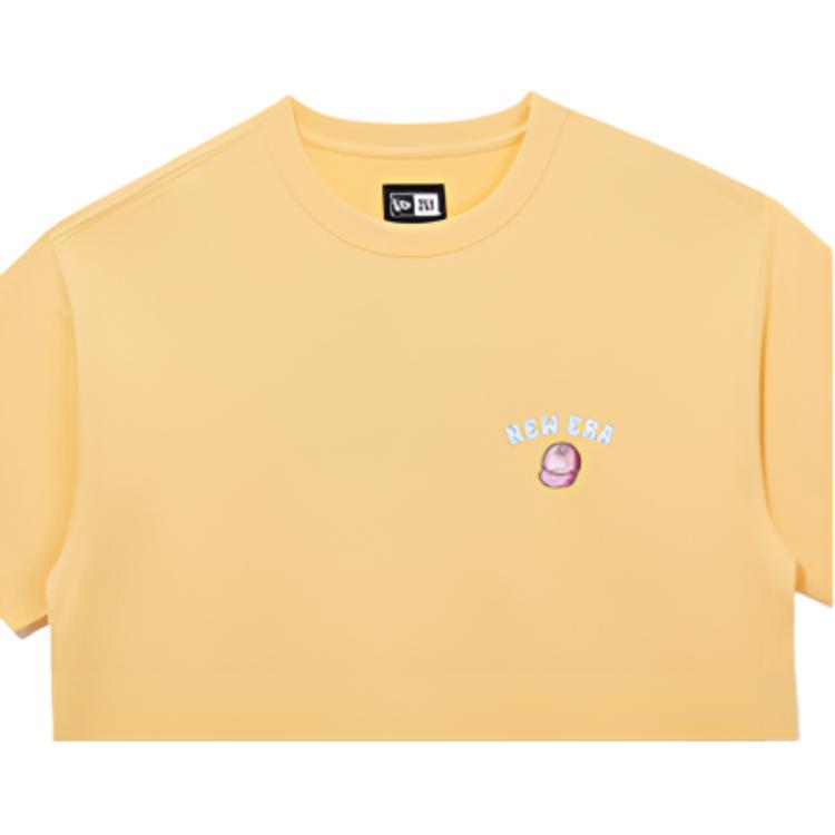 New Era Food Print Casual Comfortable Simple Round Neck Short Sleeve T-Shirt Unisex Tops 14529262