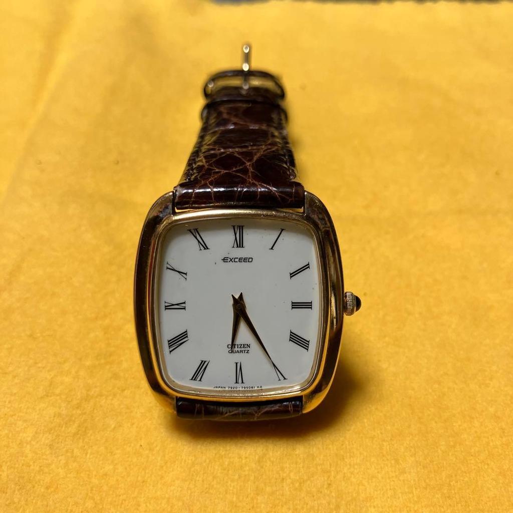 Used Vintage good condition EXCEED quartz watch, square, working, rare