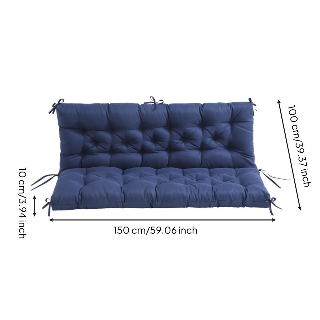 Waterproof Bench Cushion Sunproof Garden Sunlight Resistant
