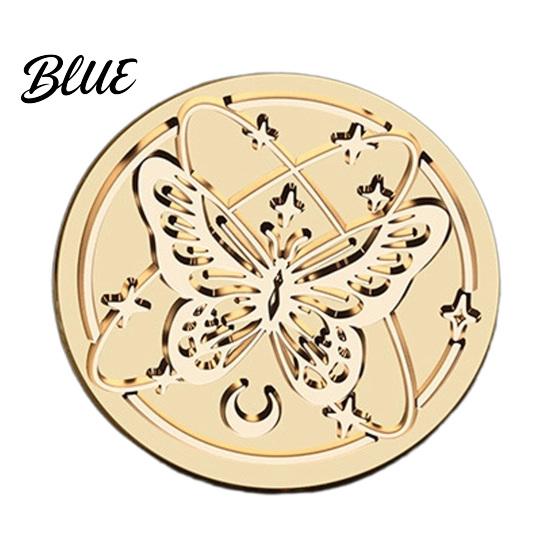 European Relief Seal Vintage Magic Themed Wax Stamp Head Solid Brass Exquisite Notebook Decoration Tool Engraved Sealing Head for Journal Envelope