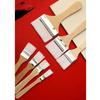 12Pcs/Set White Art Paint Brush Set Barbecue Brush  for Acrylic Oil Paint Varnishes Watercolor