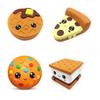 Modelo de Biscoito Waffle Squishy com Espuma de PU para Alívio do Estresse e Presentear