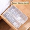 Transparent Dustproof Cable Organizer & Storage Box for Chargers, Earphones, Jewelry, and Stationery