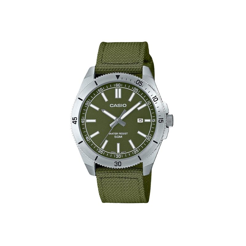 Casio Men Standard Series Green Watch MTP-B155C-3E MTP-B155C-3E