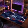 Tappetino Mouse Scudo Calcio Francia, Tappetino da Scrivania Esteso in Gomma Antiscivolo per Gaming Ufficio Laptop Regalo per Fan