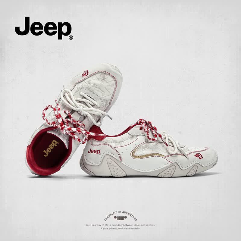 Jeep Women's Retro German Trainer Running Shoes