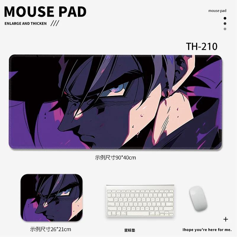 ACGN Cosplay Definition Creative Leather Mouse Pad Dragon Ball Anime E-sports Game Mouse Keyboard Table Pad Boys Advanced Non-slip  Mouse Pad