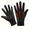 Nuovi guanti per uomo e donna in autunno e inverno, caldi e in velluto, touch screen, sport all'aria aperta a dita intere, antiscivolo, ciclismo, pesca