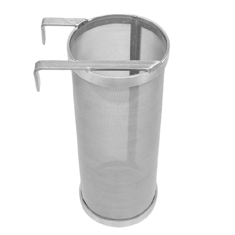 Premium Stainless Steel Easy Installs Brewing Filter Beer Strainer for Home Beer Brewing with 300 Microns Meshes Screen