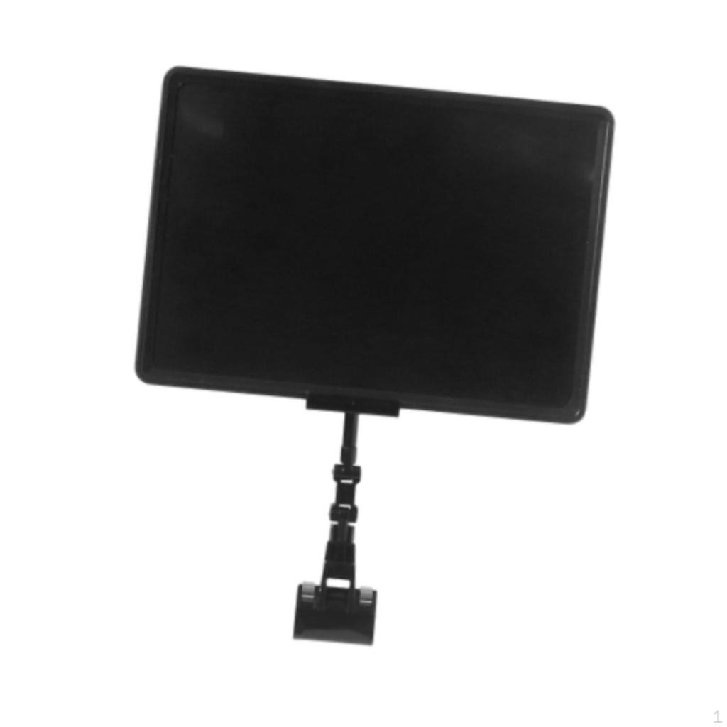 Price Tags and Sign Clip Merchandise Holder Durability Professional Promotional Stand