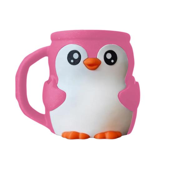 Ice Cream Cup Holder Penguin Shape Soda Beer Bottle 16 Oz Capacity Dessert Party Accessory Kitchenware