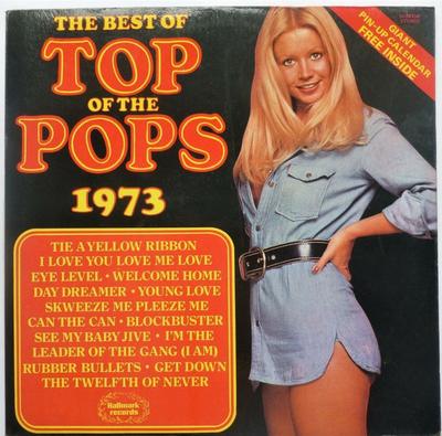 LP Record VARIOUS  The Best Of Top Of The Pops 1973 SHM850 Hallmark Record 1973 UK Rock Used