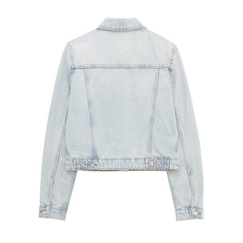 Fashion Style 2024 Spring Denim Corset Jacket Outwear High Waist Skirt 8197017 406
