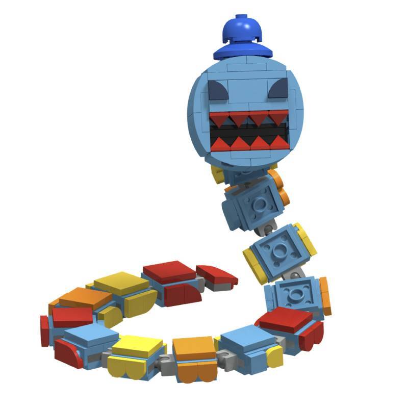 Poppy Playtime The Prototype Gracie Green Collectible Building Blocks Toy With Diy Assembly For Kids And Teens