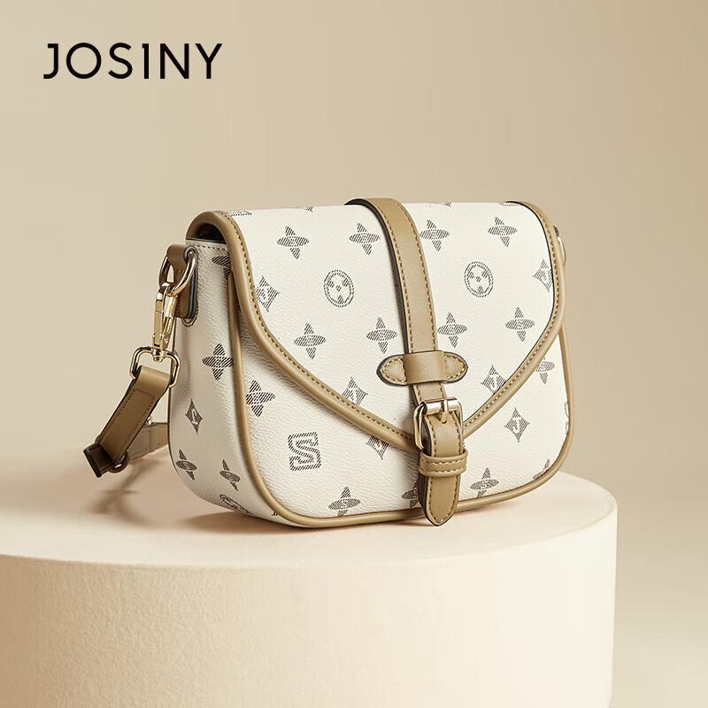 Zhuoshini Women s Retro Geometric Print Saddle Bag