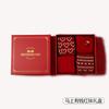 New Year's Red Luck Women's Mid tube Cotton Socks, Born in the Year of the Rooster, Comfortable and Durable, Four Pair Gift Box