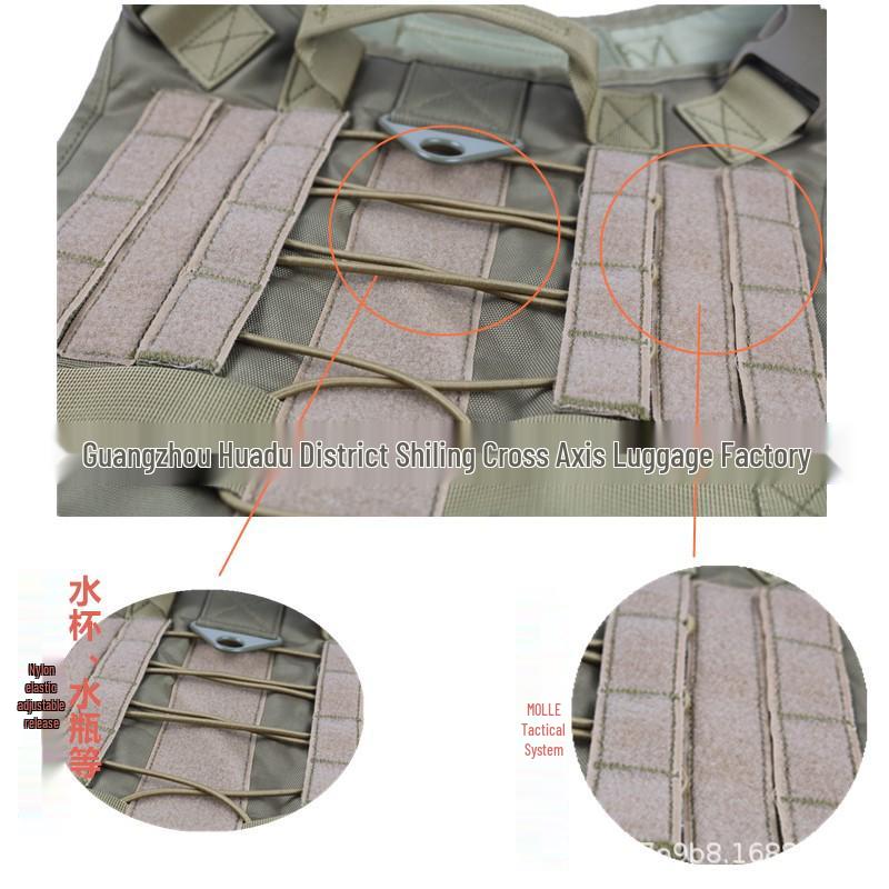 FGJ Tactical K9 Dog Harness Vest for Large Dogs - Outdoor and Tactical Use