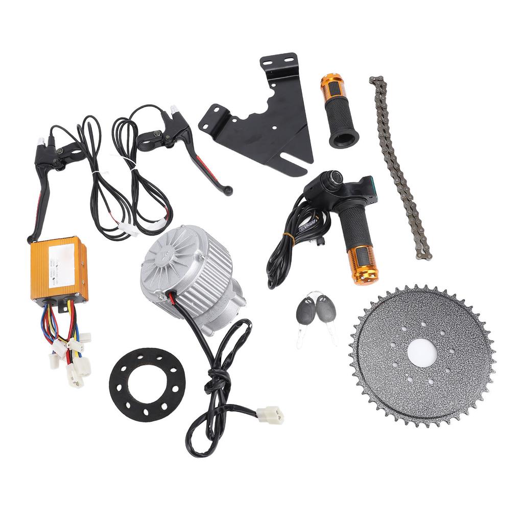 MY1018 24V 450W Electric Scooter Motor Controller DIY Scooter Drive Speed Control Conversion Kit for Electric Cycles