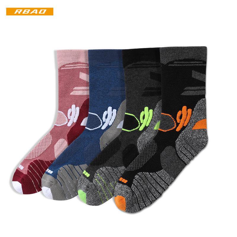 30% Merino Wool Thickened Mid-Calf Hiking & Camping Socks for Autumn/Winter