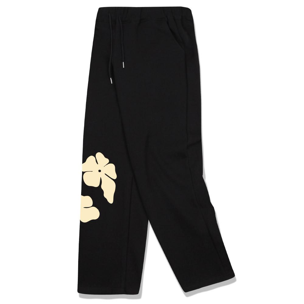 Nasyujeueol [Non-Fleece][Fleece] Flowers Wide Pants 2 Colors