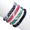 Multicolour Weave Kufiya Patterns Bracelets Handband Traditional Keffiyeh Scarf Patterns Arabic Hand Rope Jewelry Gift