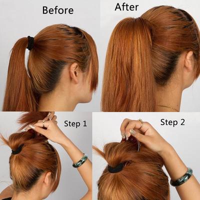 1PC Stick Bun Tool Combs Styling Maker Fashion Hair Clip Plastic  Accessories