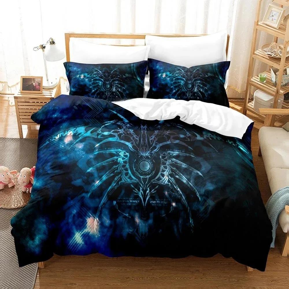 3D Printed Anime Game Blazblue Bedding Set Bedroom Soft Modern Bedspreads Comefortable Duvet Cover Quilt Cover And Pillowcase