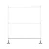 MUJI Steel Unit Light for 46cm Height Wall Bookshelf Shelf, Add-on Scallop, Mini, Gray, Type, 02998363, Shelf,