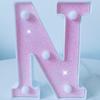 Pink LED Letter Light for Celebrations and Proposals