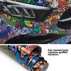Adesivo per Auto Stile Graffiti Pellicola Wrap in Vinile Foglio Wrap per Auto Adesivo in Vinile Autoadesivo Pellicola Protettiva Impermeabile Accessori per Auto