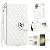 Multi 7 Card Crossbody Leather Wallet Case For Cricket Magic 2 Debut S3 Outlast Icon 6 Lanyard Checkered Wristlet Flip Cover
