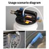Auto Brake Oling Connector Tools Motorcycle Car Brake Fluid Clutch Oil Exchange Pump Connector Hose Empty Drained Oil Bleeder