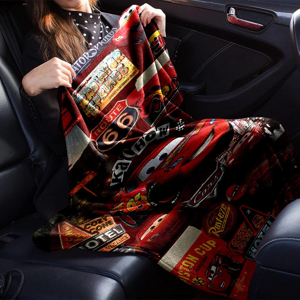 Cars Movie Collage Blanket Soft Throw Blanket For Home Bedroom Bed Sofa Travel Office Solid Christmas Blanket