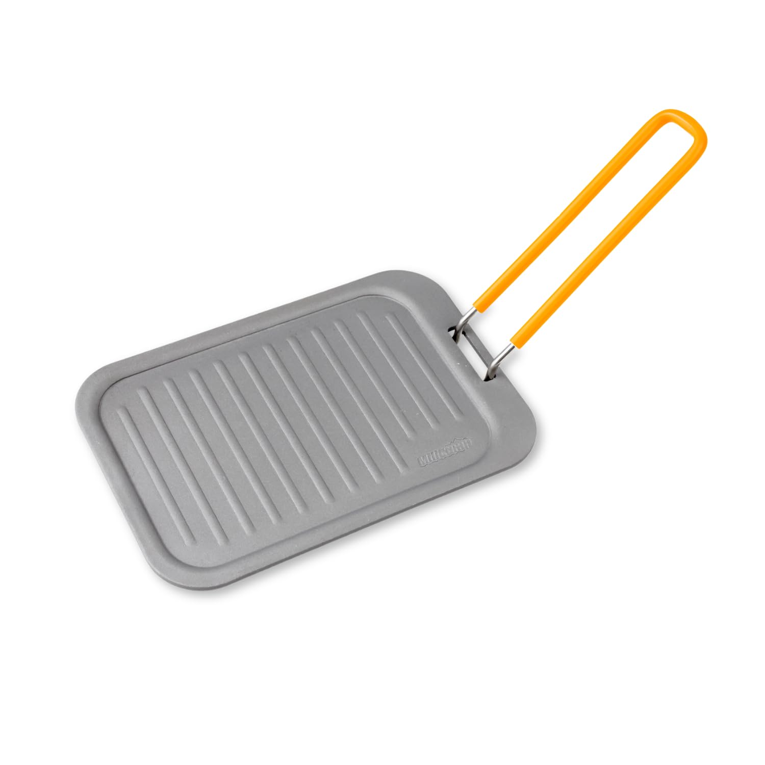 MiliCamp Extra Thick Iron SOLO Grill Plate with Storage Bag and Handle (Цвет пламени)