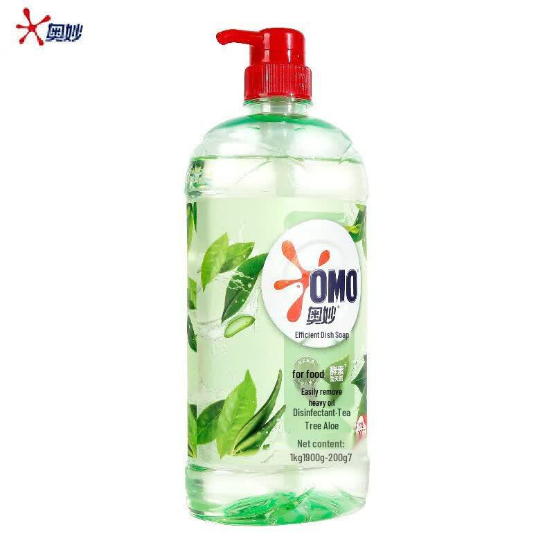 OMO Tea Tree & Ginger Dishwashing Liquid Set