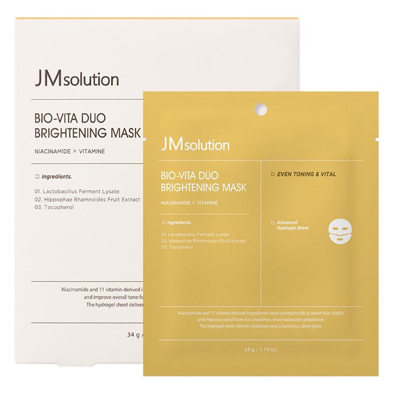 

[JM Solution] Bio-Vita Duo Brightening Mask 34g*4EA