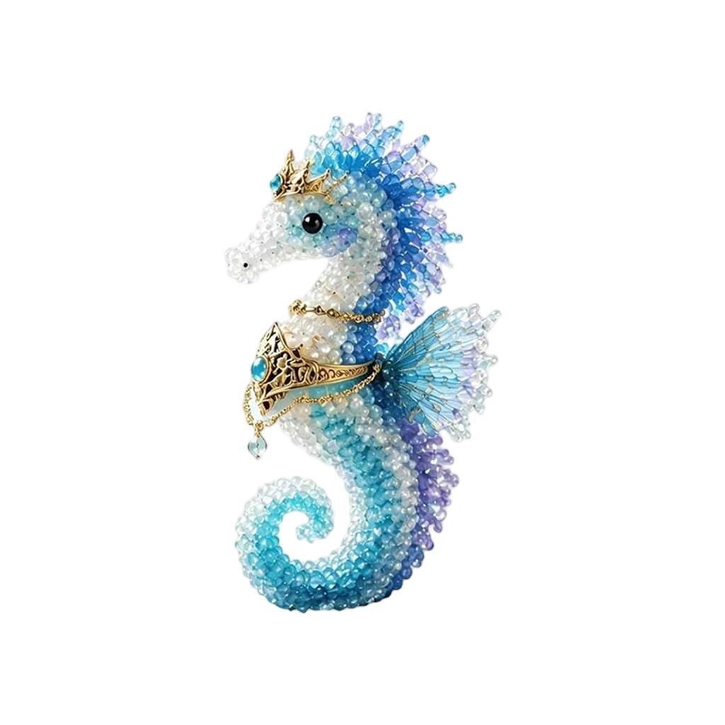 Animal Bead DIY Kit - Assorted Beads for Jewelry Making, Kids Creative Set, Sea Creature Theme