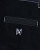 Nomaenyueol Half & Half Corduroy Pants - Black