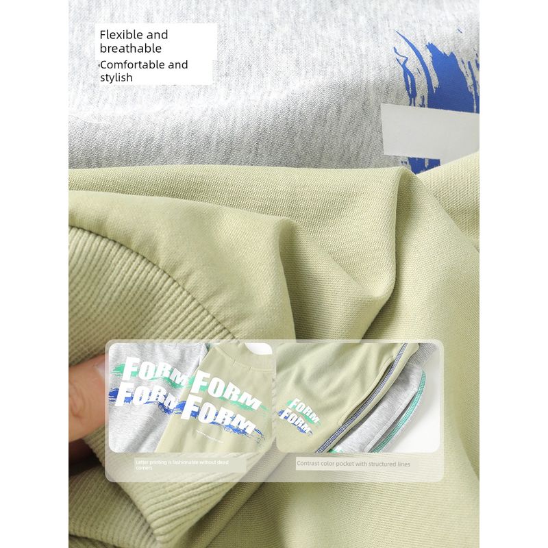 Boys' Comfortable Sportswear Set, Spring Style Casual Suit, Baby Children's Clothing, Spring Trendy Style for Young Children