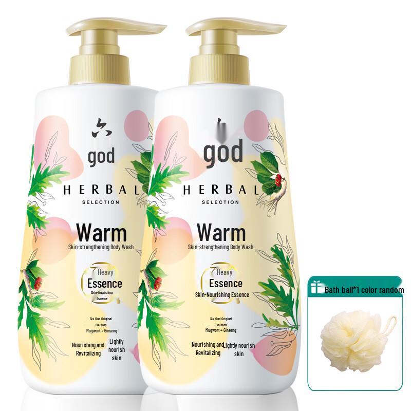 

Liushen Mugwort & Ginseng Skin Conditioning Shower Gel