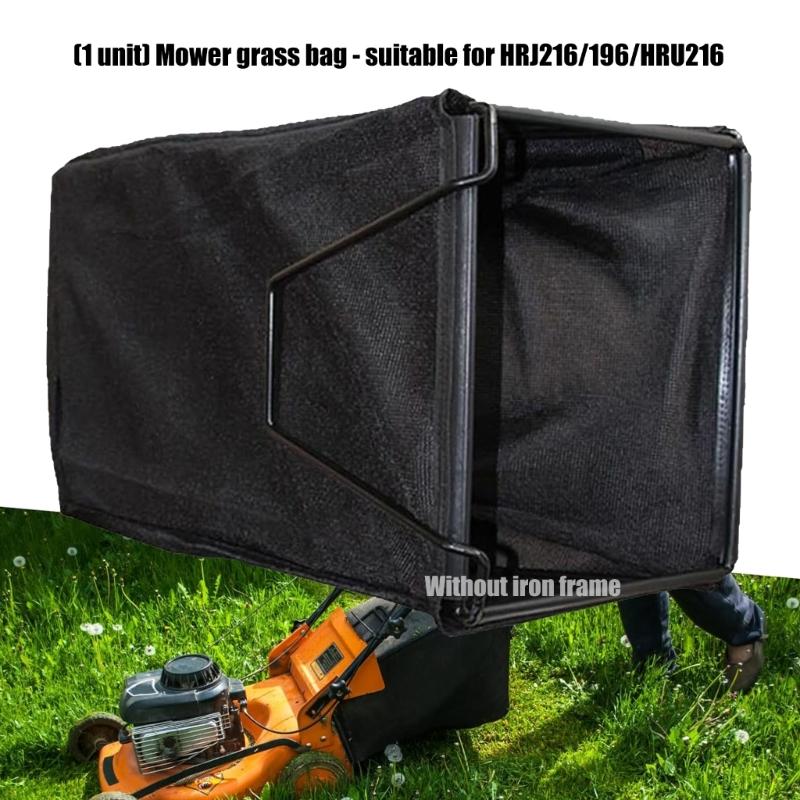 Large Capacity 21 Inch Fabric Grass Catcher Bag for Select Lawn Mowers For HRJ216/196/HRU216 Efficient Yard Maintenance