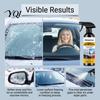 Safe for Glass Metal Surfaces Car Ice Melting Spray, 120ml De-Icer Windshield Windows Mirrors, Convenient Winter Auto Tool Fast Acting Remover