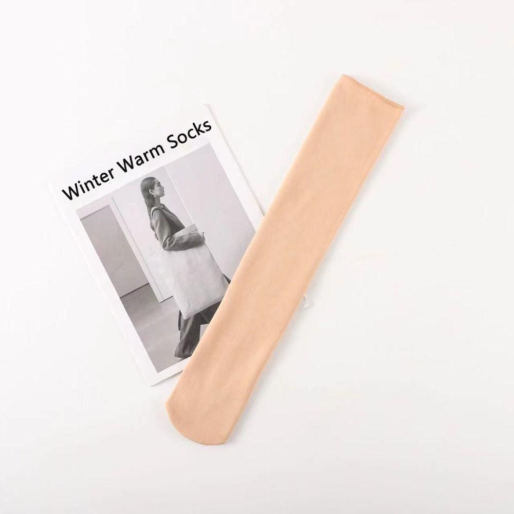Thickened Home Floor Socks Casual Sleeping Warm Hosiery Leg Warmers Calf Socks  Free Size