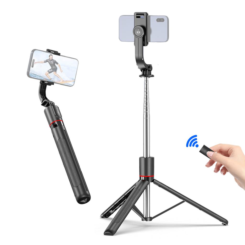Portable Selfie Stick Tripod 67.6 Inch Extendable Phone Tripod Stand for Video Recording Live Streaming Group Photos