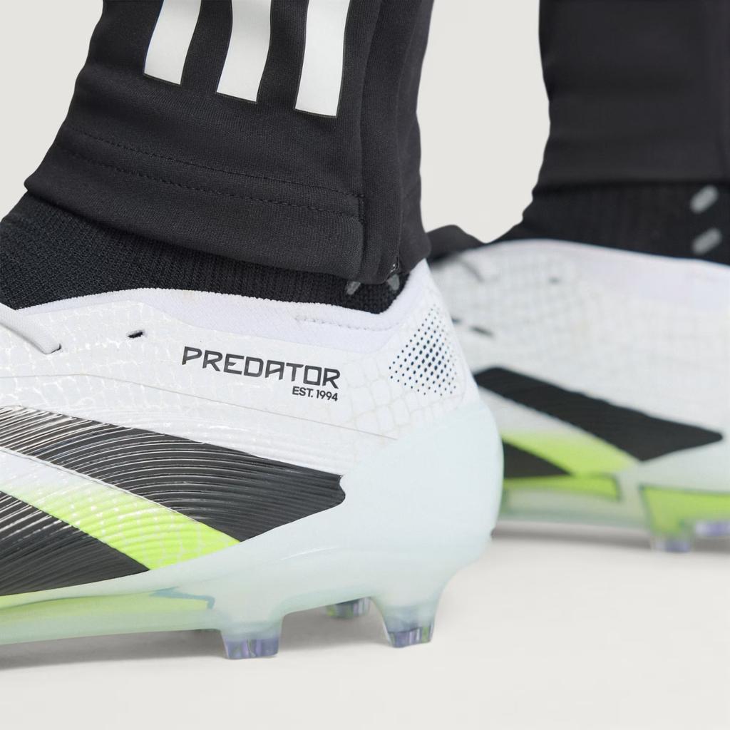 JI1092 adidas Predator Elite FT FG Cloud White Core Black Lucid Lemon (Men's)