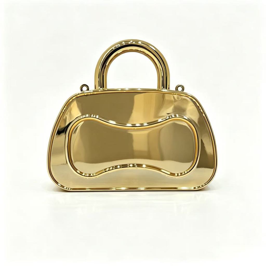 Small Acrylic Square Bag With Chain For Daily Casual Wear