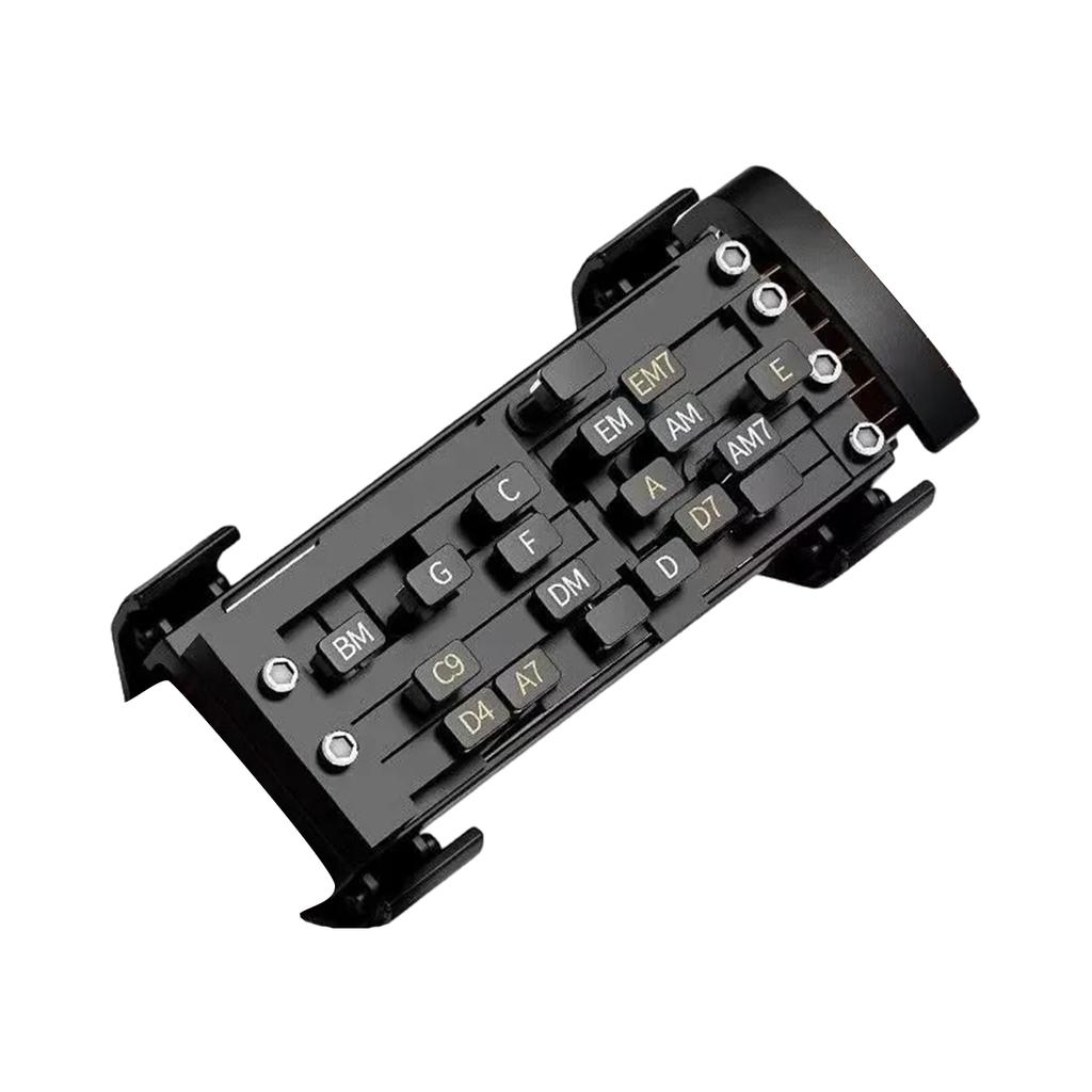 Guitare de poche guitare portable entraîneur main type corde changement pratique instrument